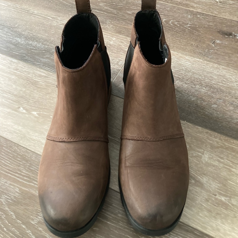 Sorel Brown Ankle Boots